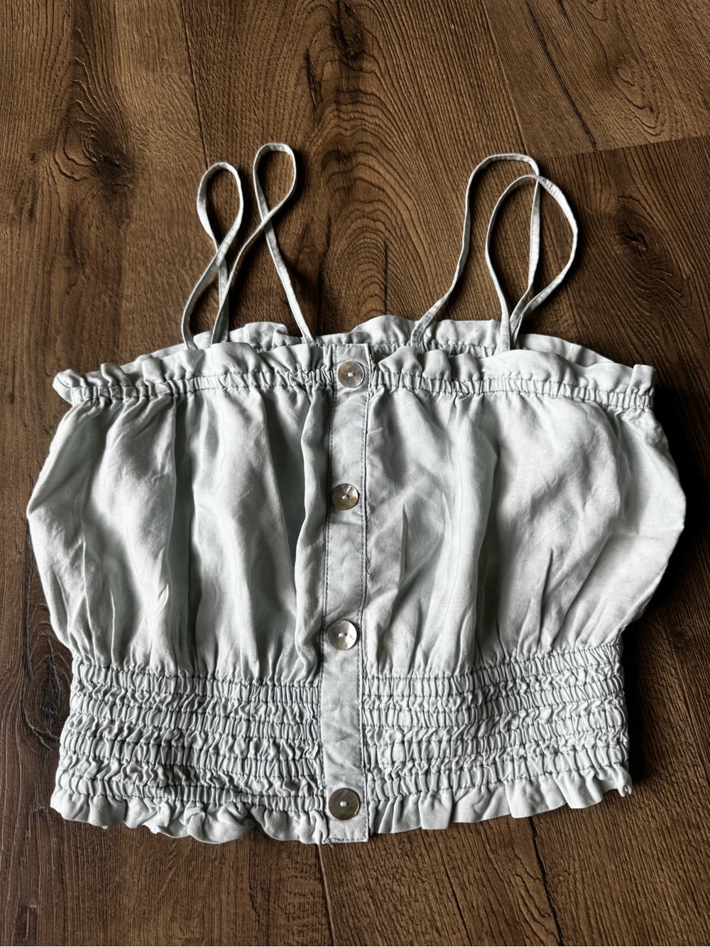 Women’s Denim Crop Top
